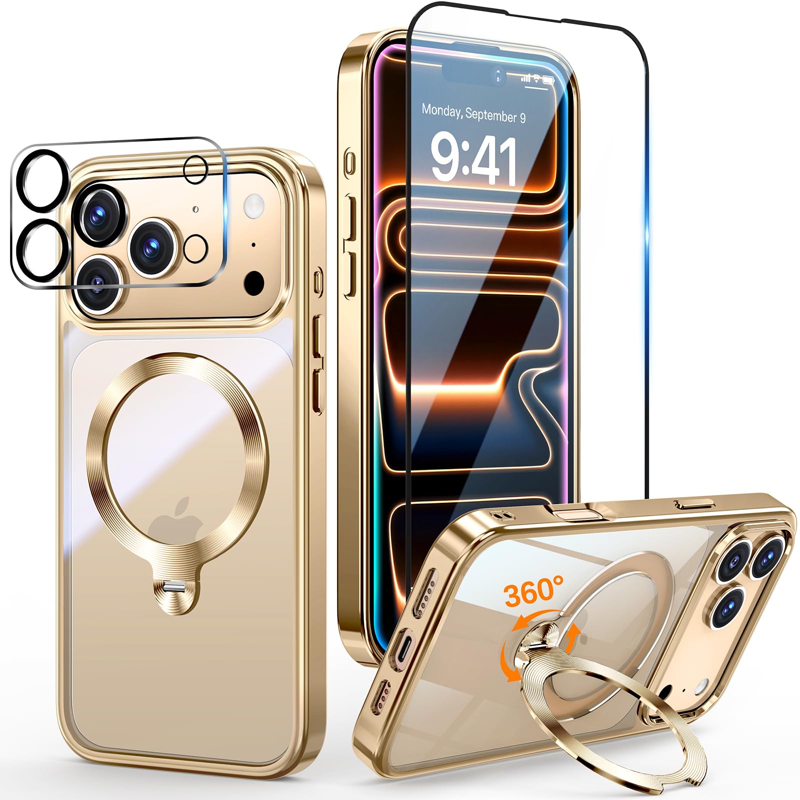 Amazon.co.jp: 【三重保護セット！上品なメタリック光沢】OYR iPhone